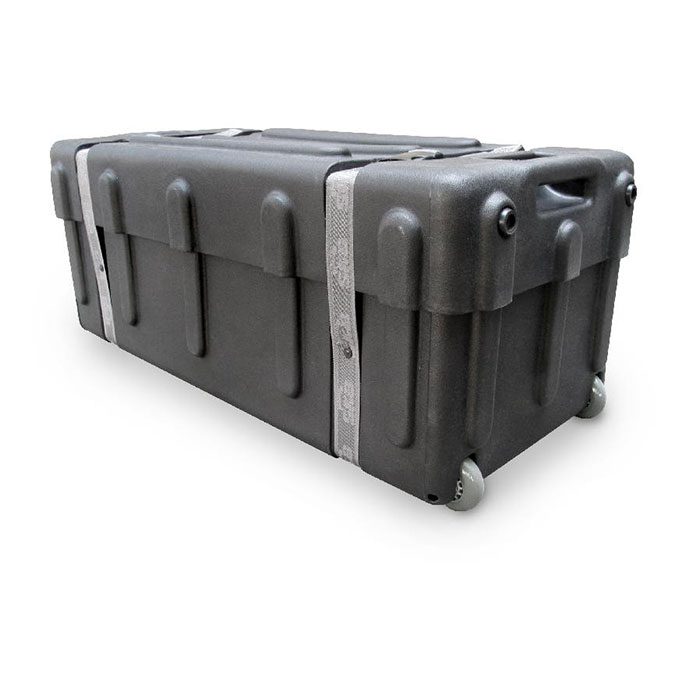 SKB Mid-sized Drum Hardware Case with handle & wheels