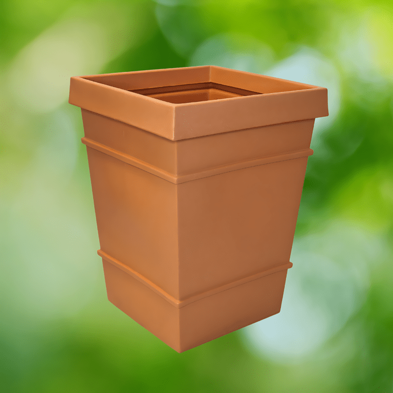 Large Square 60cm Heavy Duty Rotomoulded Plastic Planter